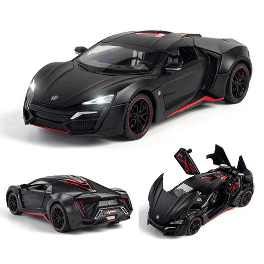 BIG SIZE HYPER SPORT- Diecast Metal Car - Scale 1:24